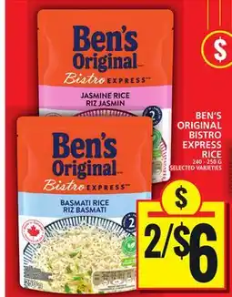 Food Basics BEN'S ORIGINAL BISTRO EXPRESS RICE offer