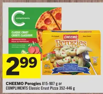 Foodland CHEEMO Perogies offer