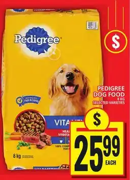 Food Basics PEDIGREE DOG FOOD offer