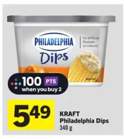 Foodland KRAFT Philadelphia Dips 340 g offer