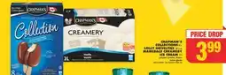 No Frills CHAPMAN'S COLLECTIONS, 8' s, LOLLY NOVELTIES, 28' s or MARKDALE CREAMERY ICE CREAM 2 L offer