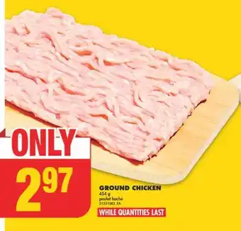 No Frills GROUND CHICKEN, 454 g offer