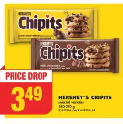 No Frills HERSHEY'S CHIPITS, 180-270 g offer