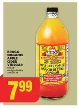 No Frills BRAGG ORGANIC APPLE CIDER VINEGAR, 946 mL offer