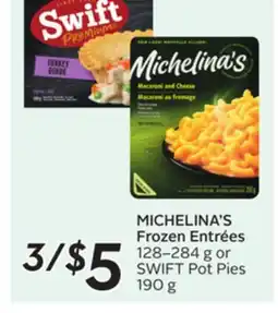 Sobeys MICHELINA'S Frozen Entrées offer