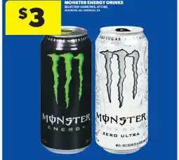 Real Canadian Superstore MONSTER ENERGY DRINKS, 473 ML offer