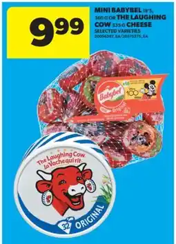 Real Canadian Superstore MINI BABYBEL 18' S, 360 G OR THE LAUGHING COW 535 G CHEESE offer