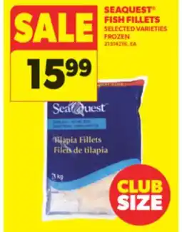 Real Canadian Superstore SEAQUEST FISH FILLETS offer