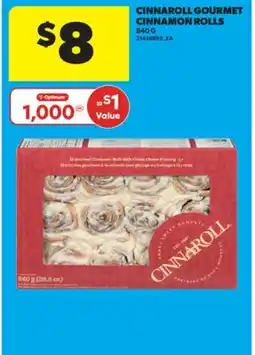 Real Canadian Superstore CINNAROLL GOURMET CINNAMON ROLLS, 840 G offer