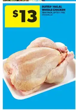 Real Canadian Superstore SUFRA HALAL WHOLE CHICKEN, UP TO 1.7 KG offer
