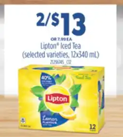 Real Canadian Superstore LIPTON ICED TEA, 12X340 ML offer