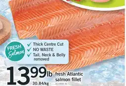 Fortinos FRESH ATLANTIC SALMON FILLET offer