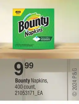 Fortinos BOUNTY NAPKINS, 400 COUNT offer