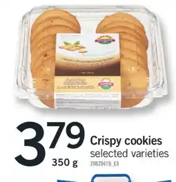 Fortinos CRISPY COOKIES, 350 g offer