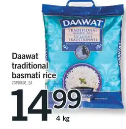 Fortinos DAAWAT TRADITIONAL BASMATI RICE offer