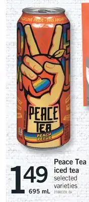 Fortinos PEACE TEA ICED TEA, 695 mL offer