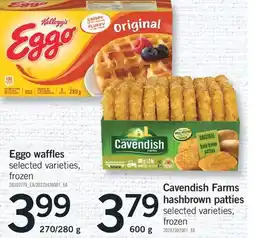Fortinos EGGO WAFFLES, 270/280 G offer