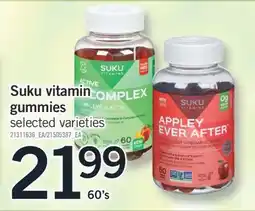 Fortinos SUKU VITAMIN GUMMIES 60's offer