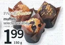 Fortinos PANE FRESH MUFFINS, 150 g offer