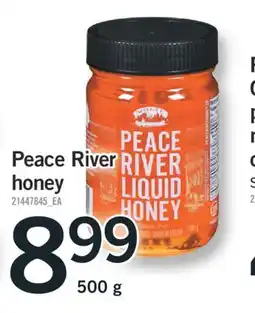 Fortinos PEACE RIVER HONEY, 500 g offer