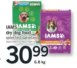 Fortinos IAMS DRY DOG FOOD offer