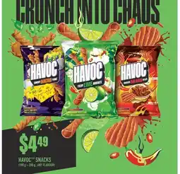 Fortinos HAVOC SNACKS (190 g - 280 g offer
