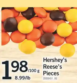 Fortinos HERSHEY'S REESE'S PIECES, 100g offer