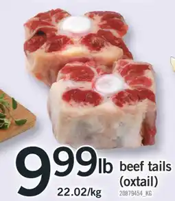 Fortinos BEEF TAILS (OXTAIL) offer