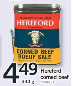 Fortinos HEREFORD CORNED BEEF, 340 g offer