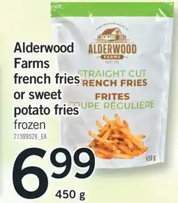 Fortinos ALDERWOOD FARMS FRENCH FRIES OR SWEET POTATO FRIES, 450g offer