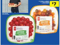 Real Canadian Superstore PC AXIANY 681 G OR MIXIANY 680 G CHERRY TOMATOES offer
