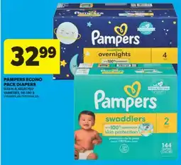 Real Canadian Superstore PAMPERS ECONO PACK DIAPERS offer
