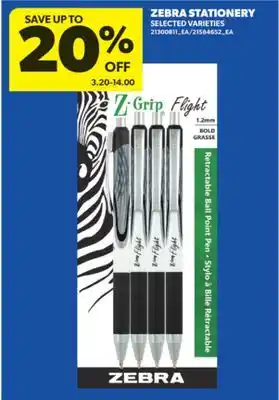 Real Canadian Superstore ZEBRA STATIONERY offer