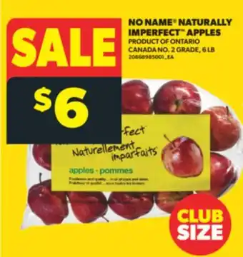 Real Canadian Superstore NO NAME NATURALLY IMPERFECT APPLES offer