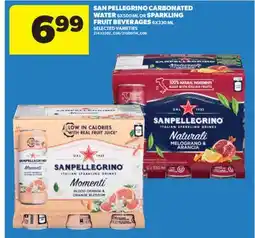 Real Canadian Superstore SAN PELLEGRINO CARBONATED WATER 6X500 ML OR SPARKLING FRUIT BEVERAGES 6X330 ML offer