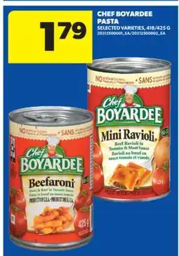 Real Canadian Superstore CHEF BOYARDEE PASTA, 418/425 G offer