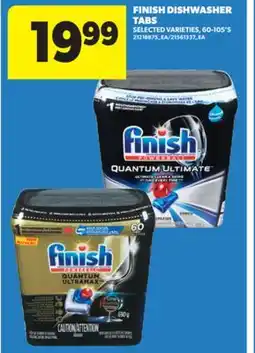 Real Canadian Superstore FINISH DISHWASHER TABS, 60-105' S offer