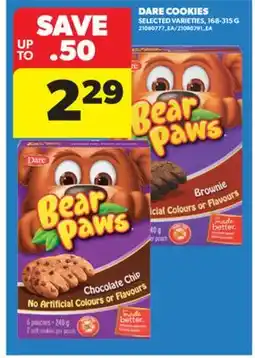 Real Canadian Superstore DARE COOKIES, 168-315 G offer