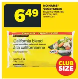 Real Canadian Superstore NO NAME VEGETABLES offer