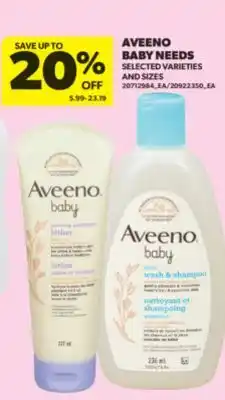Real Canadian Superstore AVEENO BABY NEEDS offer