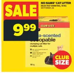 Real Canadian Superstore NO NAME CAT LITTER, 18 KG offer