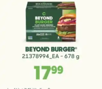 Real Canadian Superstore BEYOND BURGER , 678 g offer