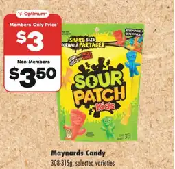No Frills MAYNARDS CANDY, 308-315g offer
