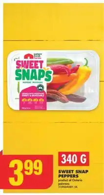 No Frills SWEET SNAP PEPPERS, 340 G offer
