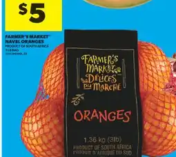Real Canadian Superstore FARMER'S MARKET NAVEL ORANGES, 3 LB BAG offer