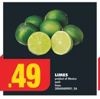 No Frills LIMES offer