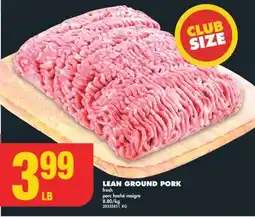 No Frills LEAN GROUND PORK offer