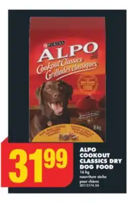 No Frills ALPO COOKOUT CLASSICS DRY DOG FOOD, 16 kg offer