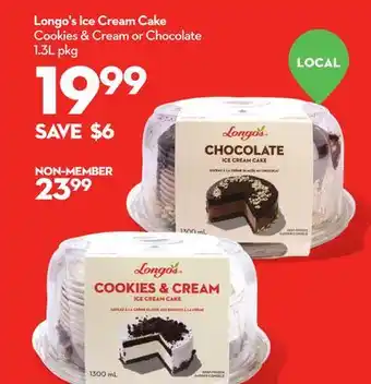 Longo's Longo's Ice Cream Cake offer