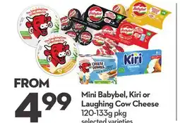 Longo's Mini Babybel, Kiri or Laughing Cow Cheese offer